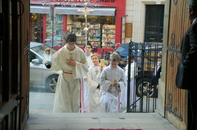 Confirmation pour des jeunes de l'Aumônerie