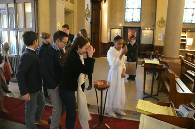 Confirmation pour des jeunes de l'Aumônerie