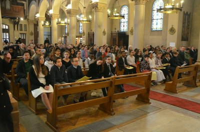 Confirmation pour des jeunes de l'Aumônerie