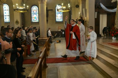 Confirmation pour des jeunes de l'Aumônerie