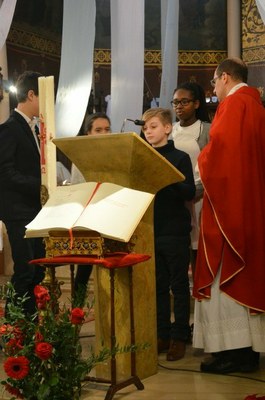 Confirmation pour des jeunes de l'Aumônerie