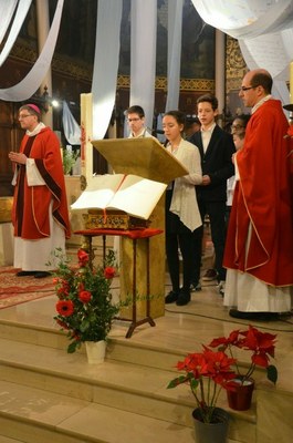 Confirmation pour des jeunes de l'Aumônerie