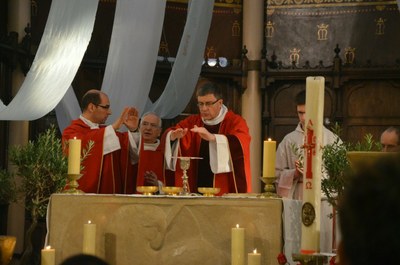 Confirmation pour des jeunes de l'Aumônerie