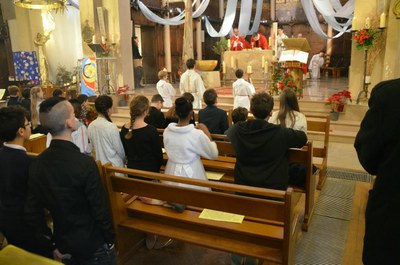 Confirmation pour des jeunes de l'Aumônerie