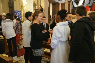 Confirmation pour des jeunes de l'Aumônerie