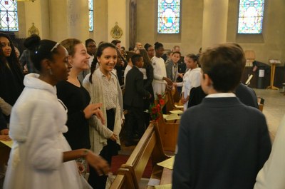 Confirmation pour des jeunes de l'Aumônerie