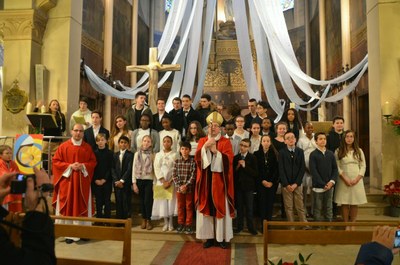 Confirmation pour des jeunes de l'Aumônerie