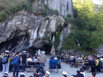 1er jour du FRAT de Lourdes