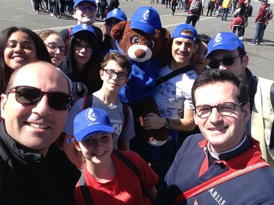 1er jour du FRAT de Lourdes