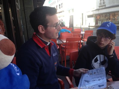 1er jour du FRAT de Lourdes