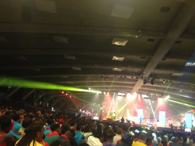 1er jour du FRAT de Lourdes