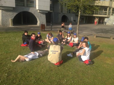 2ème jour du FRAT à Lourdes