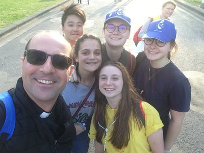 3ème jour du FRAT de Lourdes