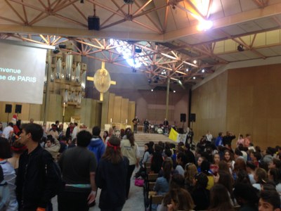 4ème jour du FRAT de Lourdes