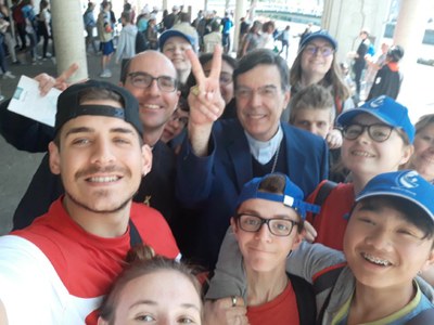 4ème jour du FRAT de Lourdes