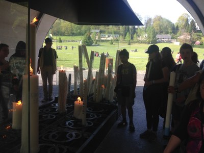 4ème jour du FRAT de Lourdes