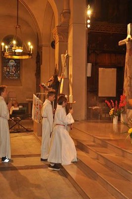 Messe de rentrée de l'aumônerie