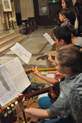 Messe de rentrée de l'aumônerie