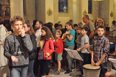 Messe de rentrée de l'aumônerie