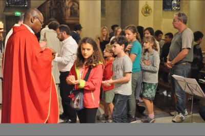 Messe de rentrée de l'aumônerie