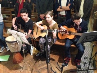 Messe du 30 janvier animée par l'Aumônerie