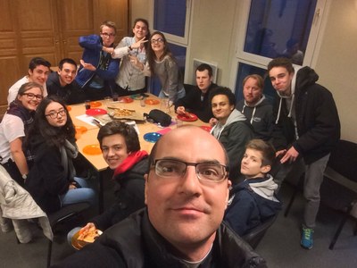 Première rencontre du Frat à Notre Dame de Bercy