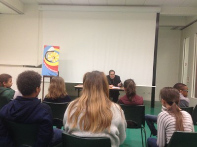 Rencontre de Mgr Jérôme Beau, évêque auxiliaire de Paris avec les jeunes qui recevront la confirmation le 4 février prochain