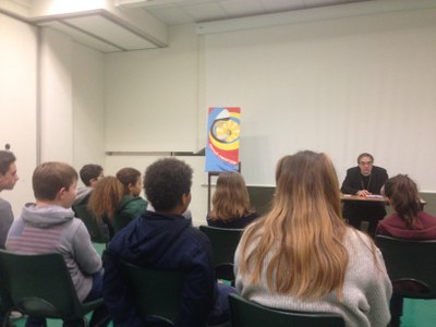 Rencontre de Mgr Jérôme Beau, évêque auxiliaire de Paris avec les jeunes qui recevront la confirmation le 4 février prochain