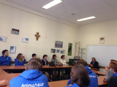 Rentrée des animateurs de l'aumônerie Vacourdy