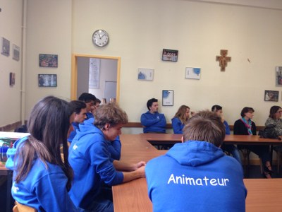 Rentrée des animateurs de l'aumônerie Vacourdy