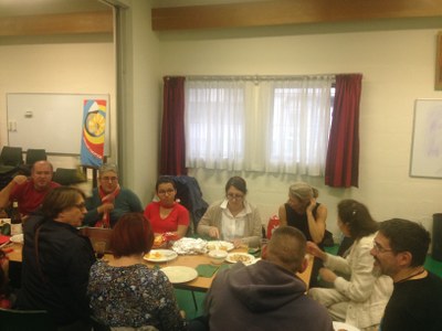 Soirée des animateurs de l'aumônerie et de l'association des Parents ce samedi soir