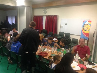 Soirée des animateurs de l'aumônerie et de l'association des Parents ce samedi soir