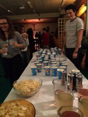 Soirée des jeunes de l'aumônerie