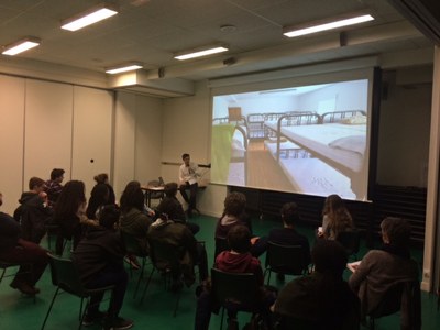Témoignage d'un pèlerin de saint Jacques de Compostelle aux jeunes de 4e/3e>
