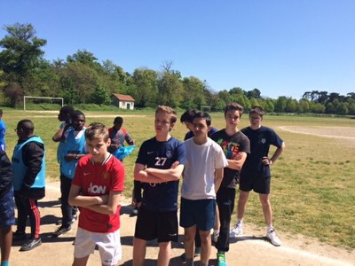 Tournoi de foot des Aumôneries de l'est parisien jeudi 5 mai 2016