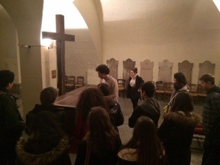 Visite du Seminaire des Carmes avec les Second Cycle de l'Aumonerie