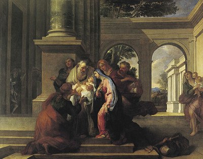 La Purification de la Vierge Gabriel Blanchard (1630-1704) Musée des Augustins